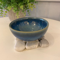 Sifnos Stoneware Miniskål Blå