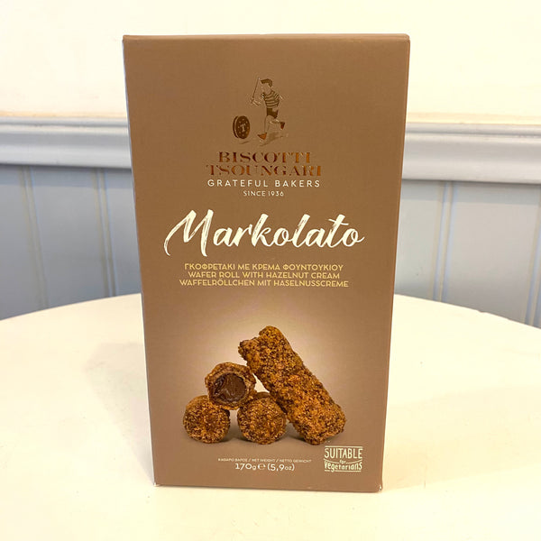 Biscotti Tsoungari - Markolato Hasselnöt