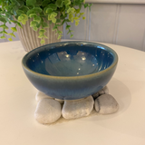 Sifnos Stoneware Miniskål Blå